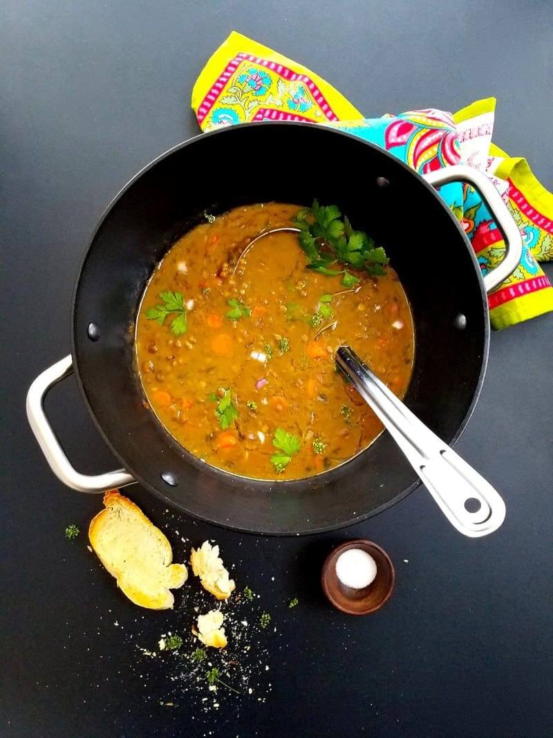 soup in a pot