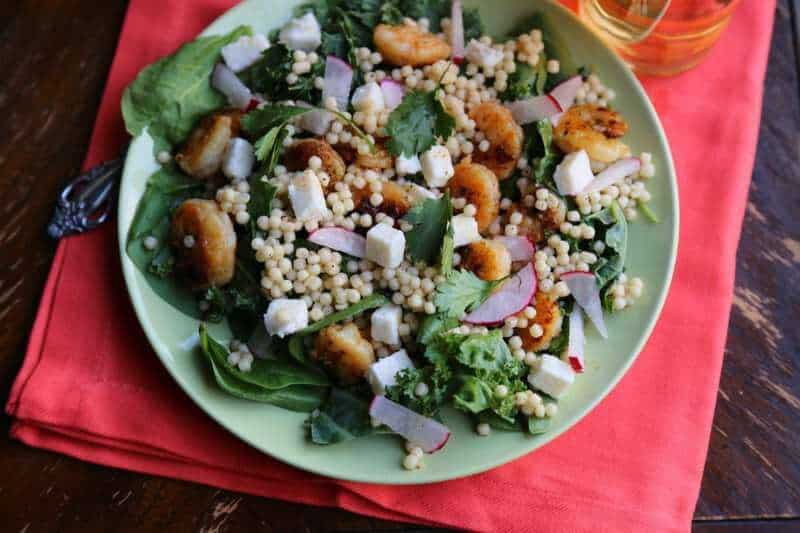 Easy Roasted Shrimp Couscous Salad Easy and Delish