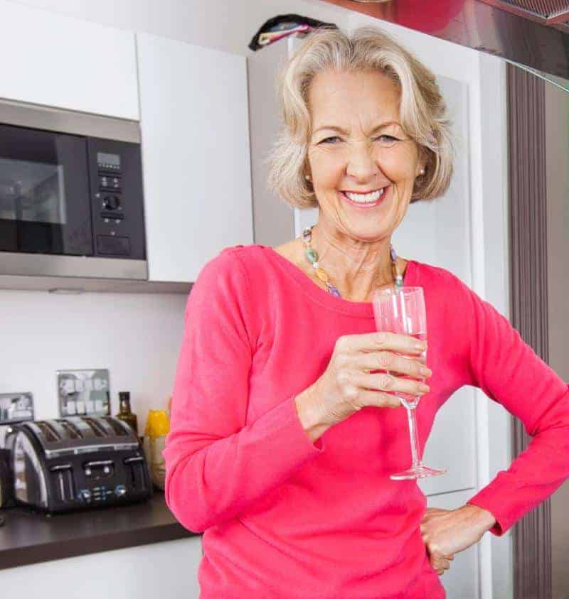 Annabel Norwell Davis standing in a kitchen