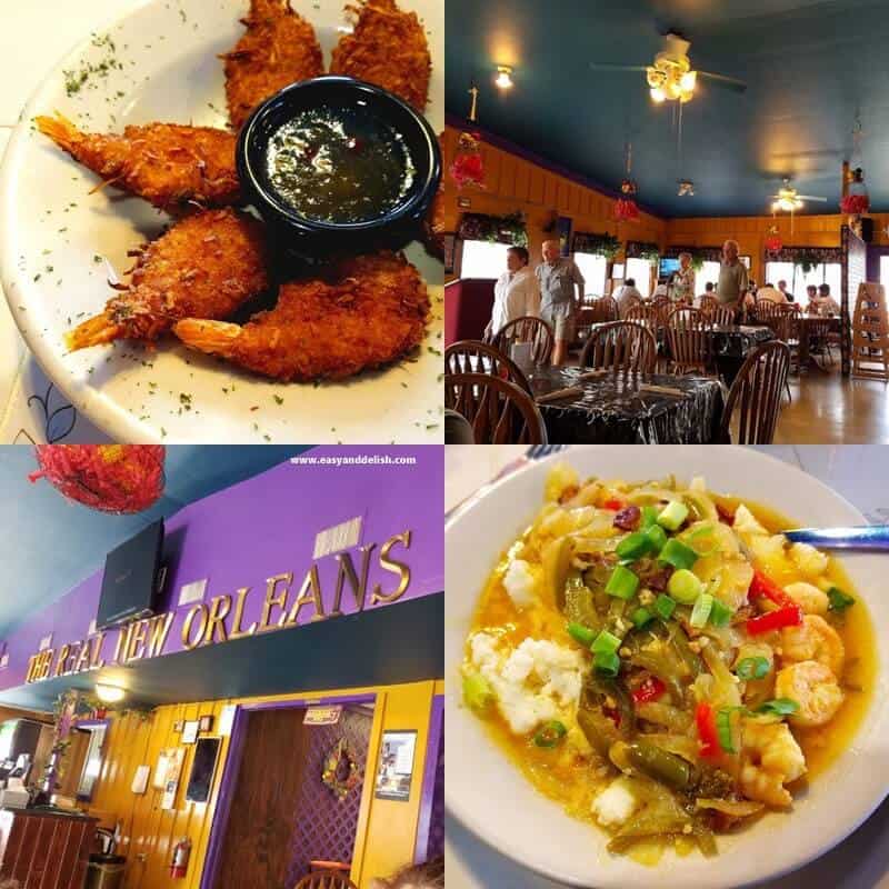 A NOLA restaurant in Marble Falls (collage)