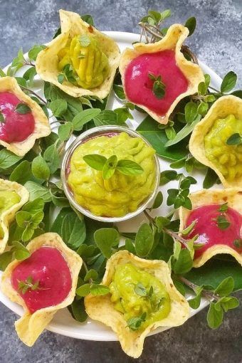 Spicy-cranberry-avocado-dip