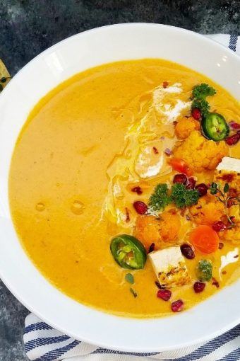 Cauliflower-curry-soup, Vegetable-soup, Cauliflower-soup, Cauliflower-curry, Curry-soup
