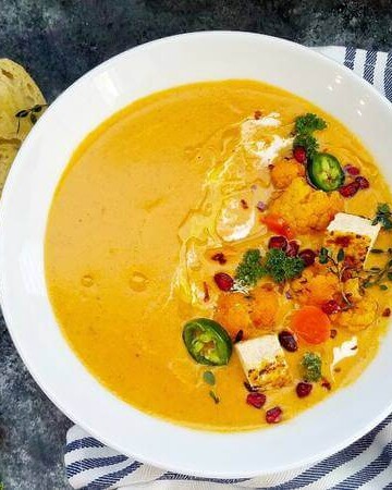 Cauliflower-curry-soup, Vegetable-soup, Cauliflower-soup, Cauliflower-curry, Curry-soup