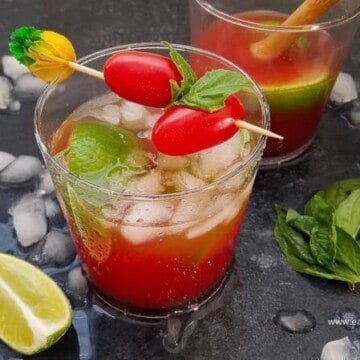 glasses fo drink on a table