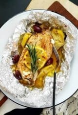 Mediterranean-chicken-foil-packets, Keto-chicken-foil-packets