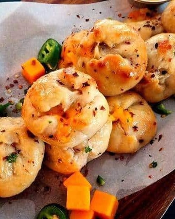 A close up of food on a table