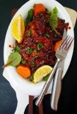 Pan-fried-barbecue-pork-chops
