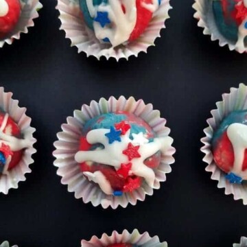 candies decorated for the 4th of july