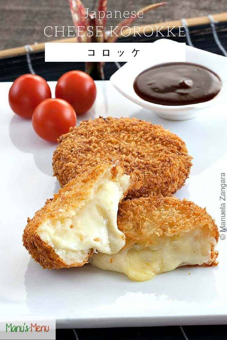Japanese cheese korokke from November Monthly Meal Plan