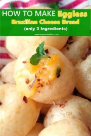 image collage showing eggless bread rolls in a basket