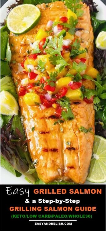 Easy Grilled Salmon & a Step-by-Step Grilling Salmon Guide - Easy and ...