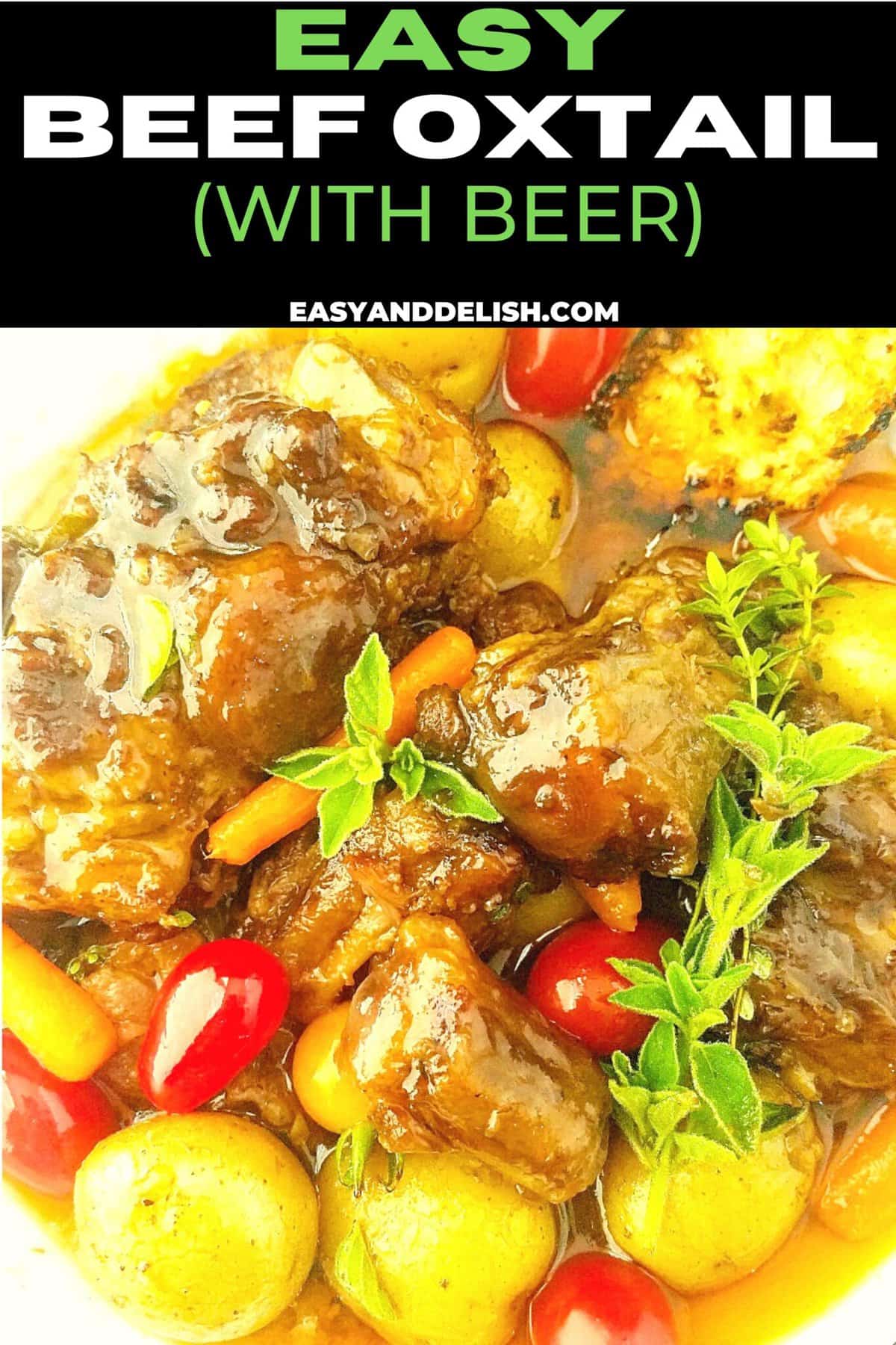 Beef Oxtail (with Beer) Easy and Delish