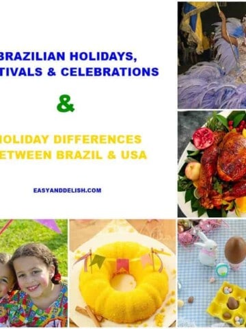 collage of Brazilian holidays, festivals, and celebrations