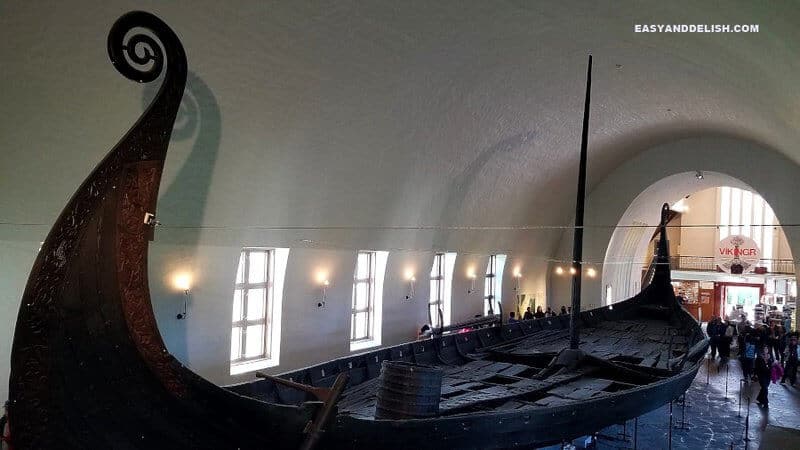 Viking ship at the The Viking Ship Museum 