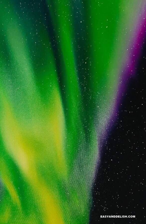The Aurora Borealis or Northern Lights -- one of the things to do in Norway on a budget