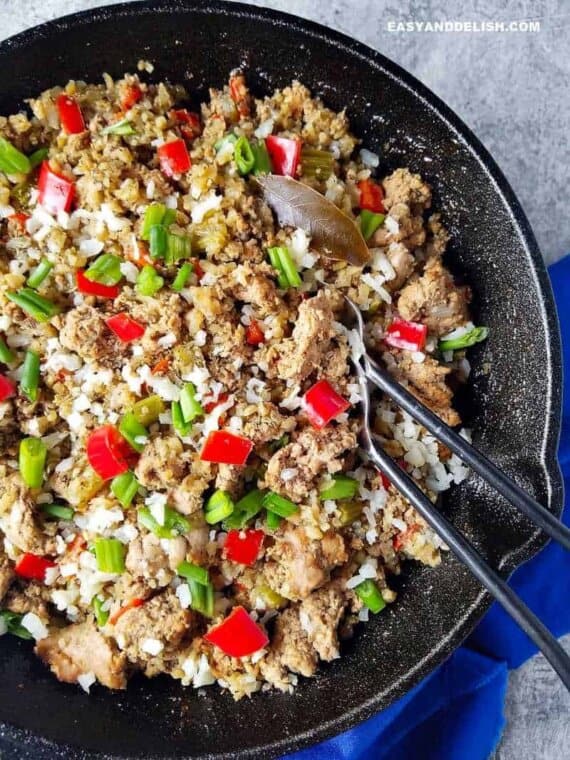 Cajun Dirty Rice Recipe (Keto/LowCarb) Easy and Delish