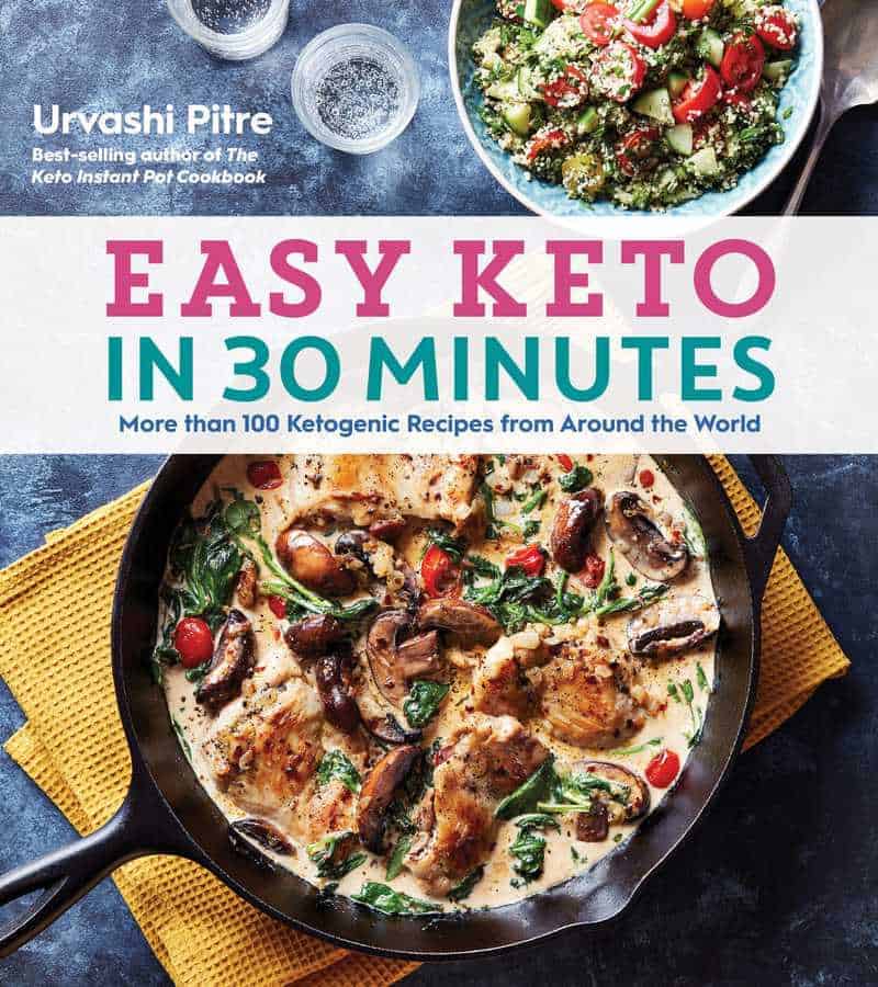 Easy Keto in 30 Minutes cookbook cover