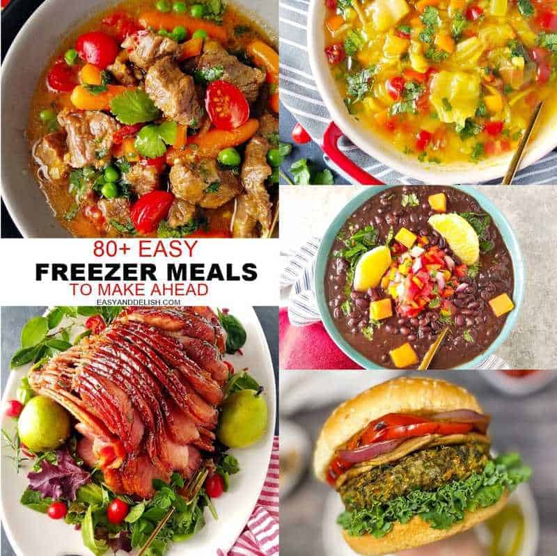 ❄️ MONTHLY FREEZER MEAL PREP, EASY FREEZER MEALS