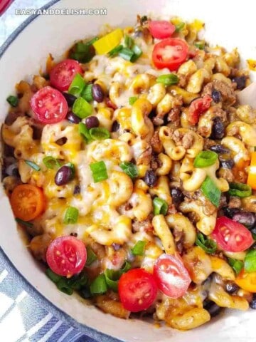 black bean pasta close up