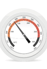 oven dial illustration