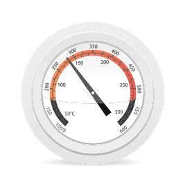 oven dial illustration