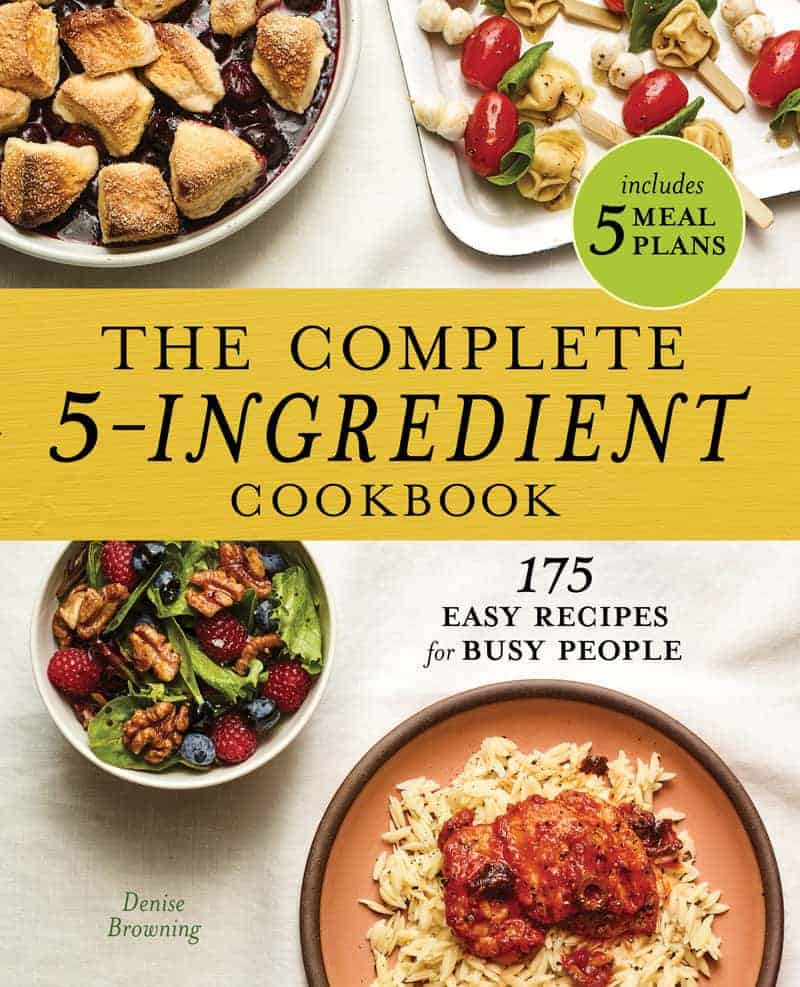 cover of the complete 5-ingredient cookbook by Denise Browning