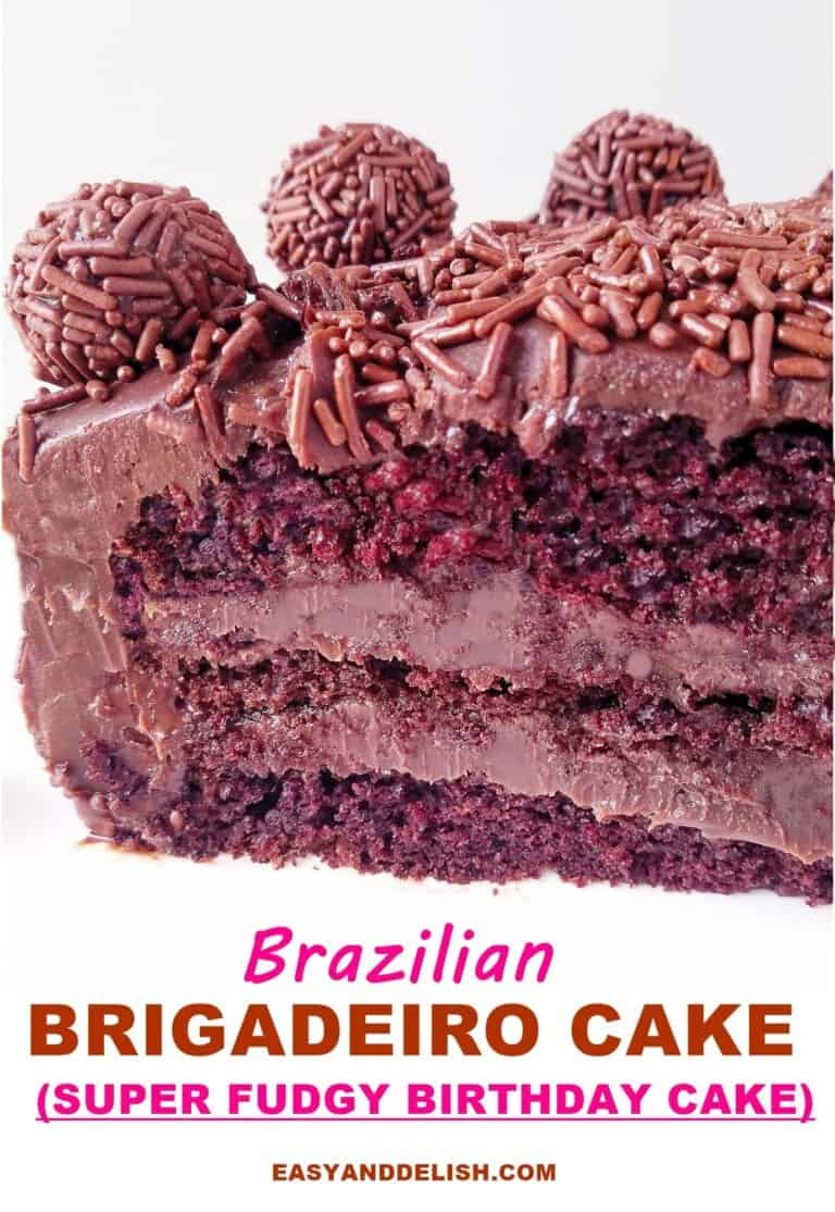Brigadeiro Cake Recipe Moist &amp; Fudgy Easy and Delish