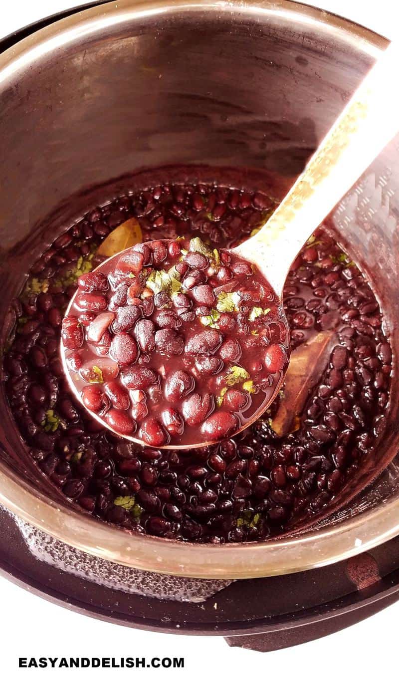 black beans in the instant pot 