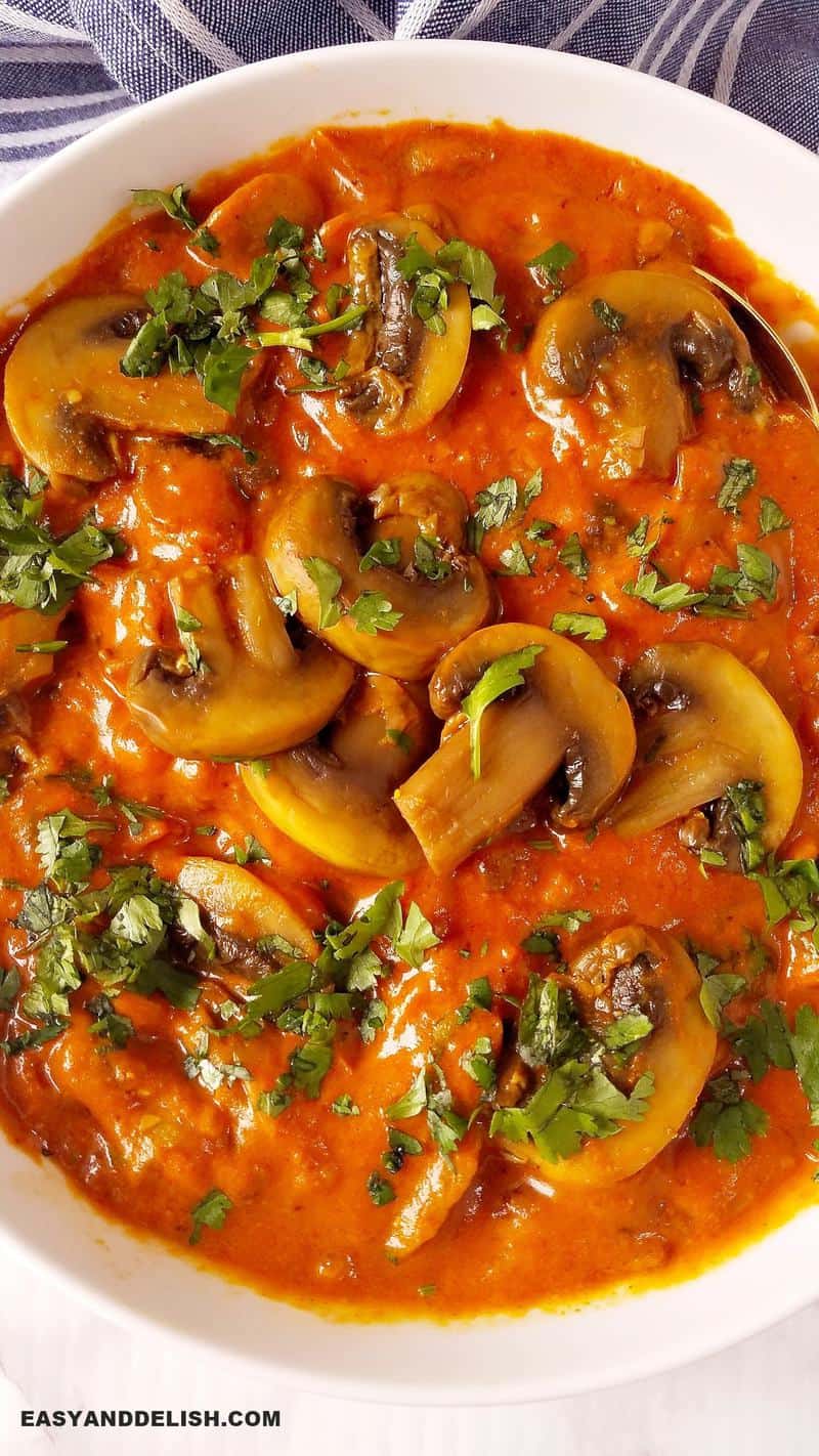 close up of a bowl of stew