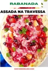 RABANADA ASSADA NA TRAVESSA COM MORANGOS -- PINTEREST