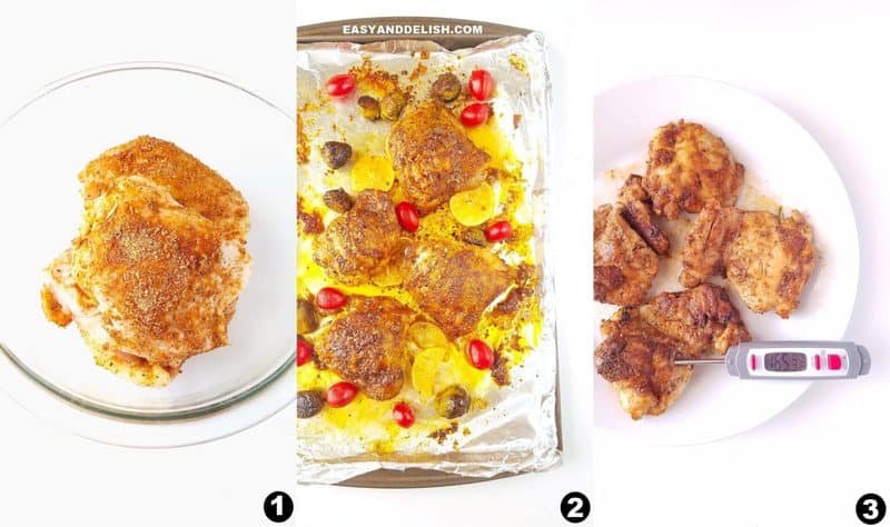 How to Bake Chicken Thighs (and How Long) - Easy and Delish