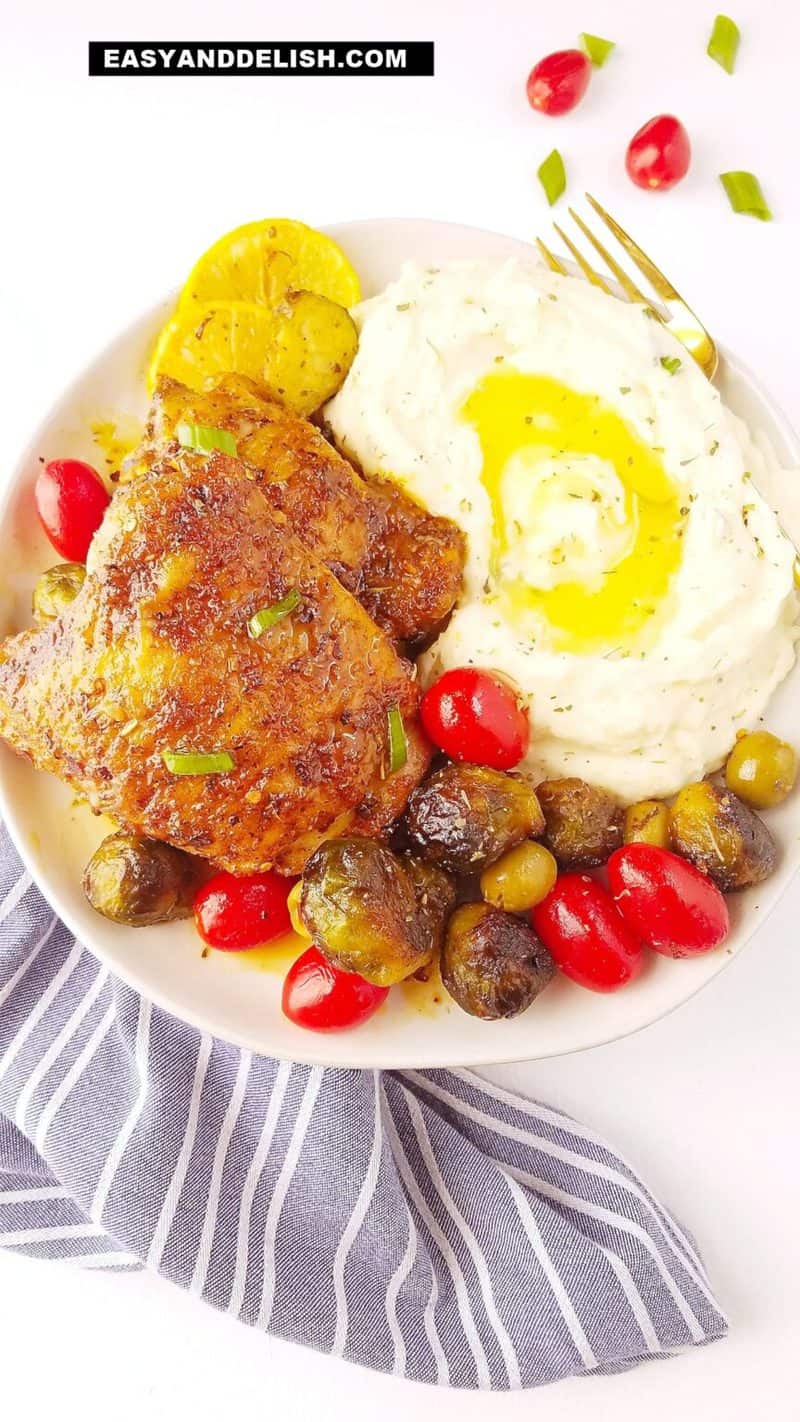 How to Bake Chicken Thighs (and How Long) - Easy and Delish