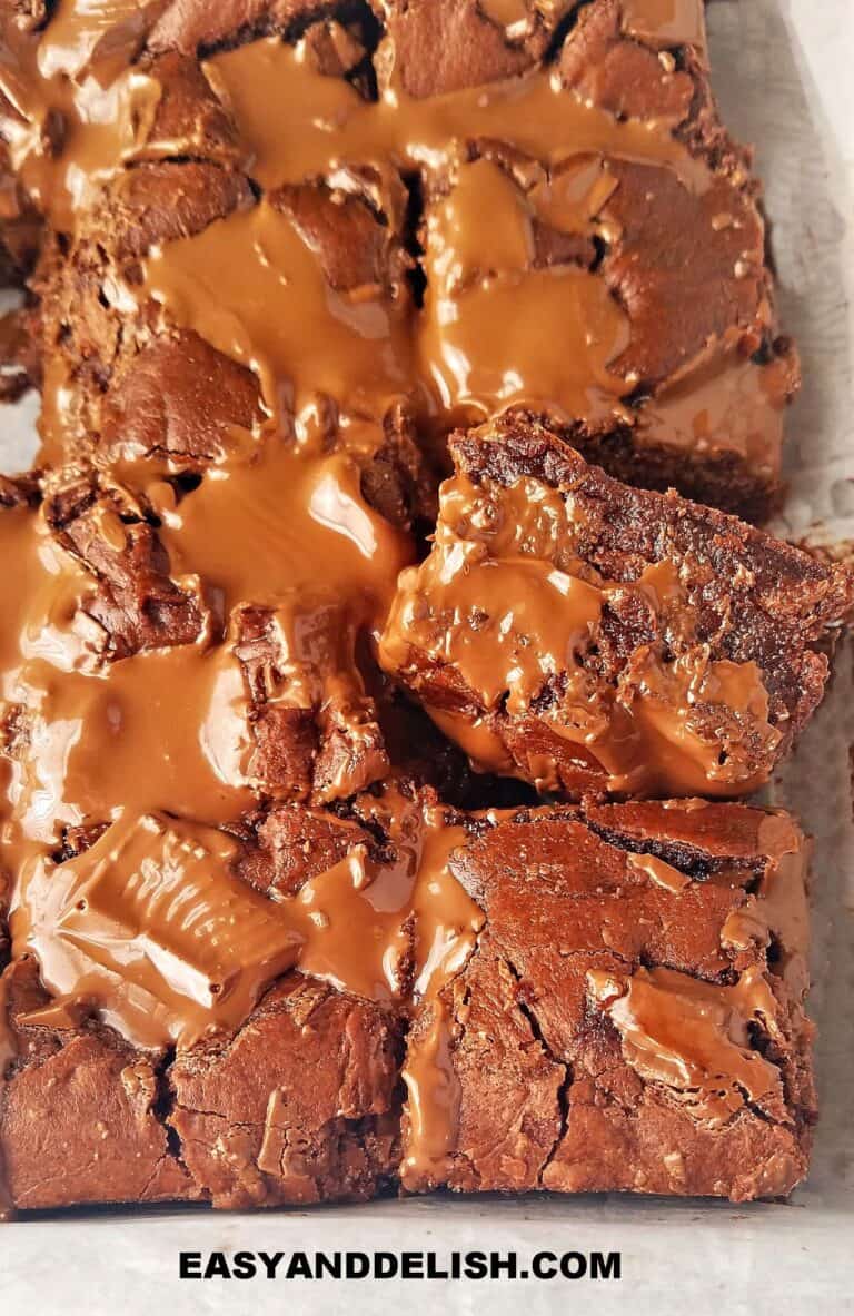 Easy Homemade Brownies (DairyFree & Super Fudgy) Easy and Delish