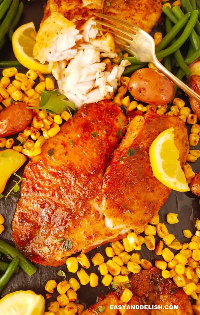 Air Fryer Tilapia Easy and Delish