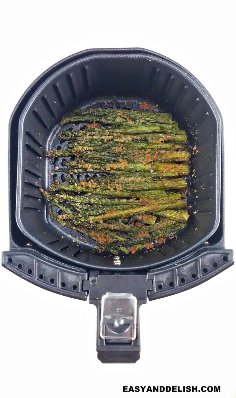 fried asparagus in air fryer