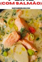 close up da sopa de peixe low carb -- pinterest
