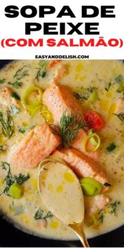 close up da sopa de peixe low carb -- pinterest