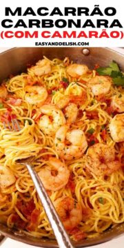 close up de macarrão a carbonara