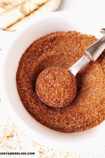 seasonings in a bowl