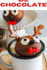 close up de bombas de chocolate