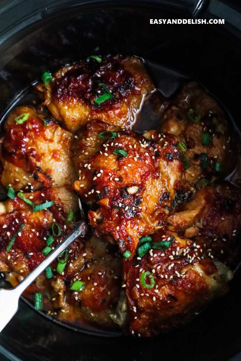 Slow Cooker Chicken Thighs – Easy and Delish