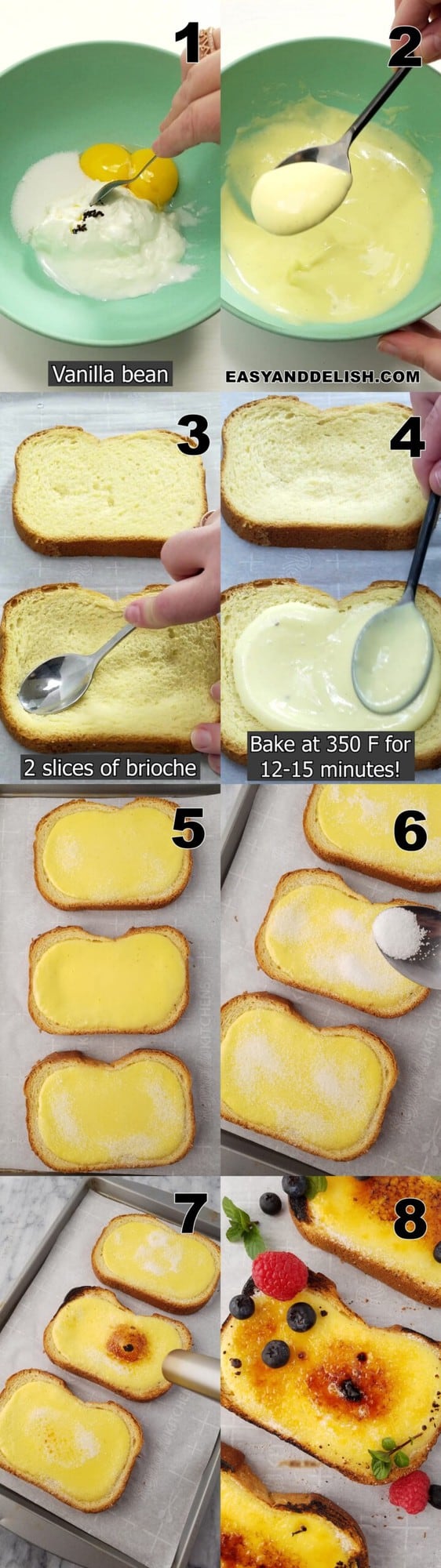 recipe steps