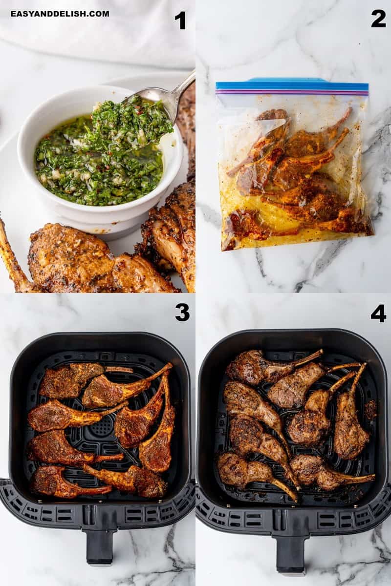 recipe steps