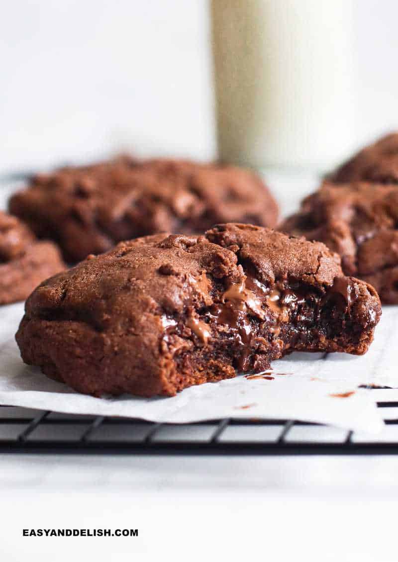 close up image of a baked goodie