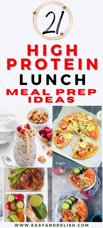 21 High-Protein Meal Preps for Lunch - Easy and Delish