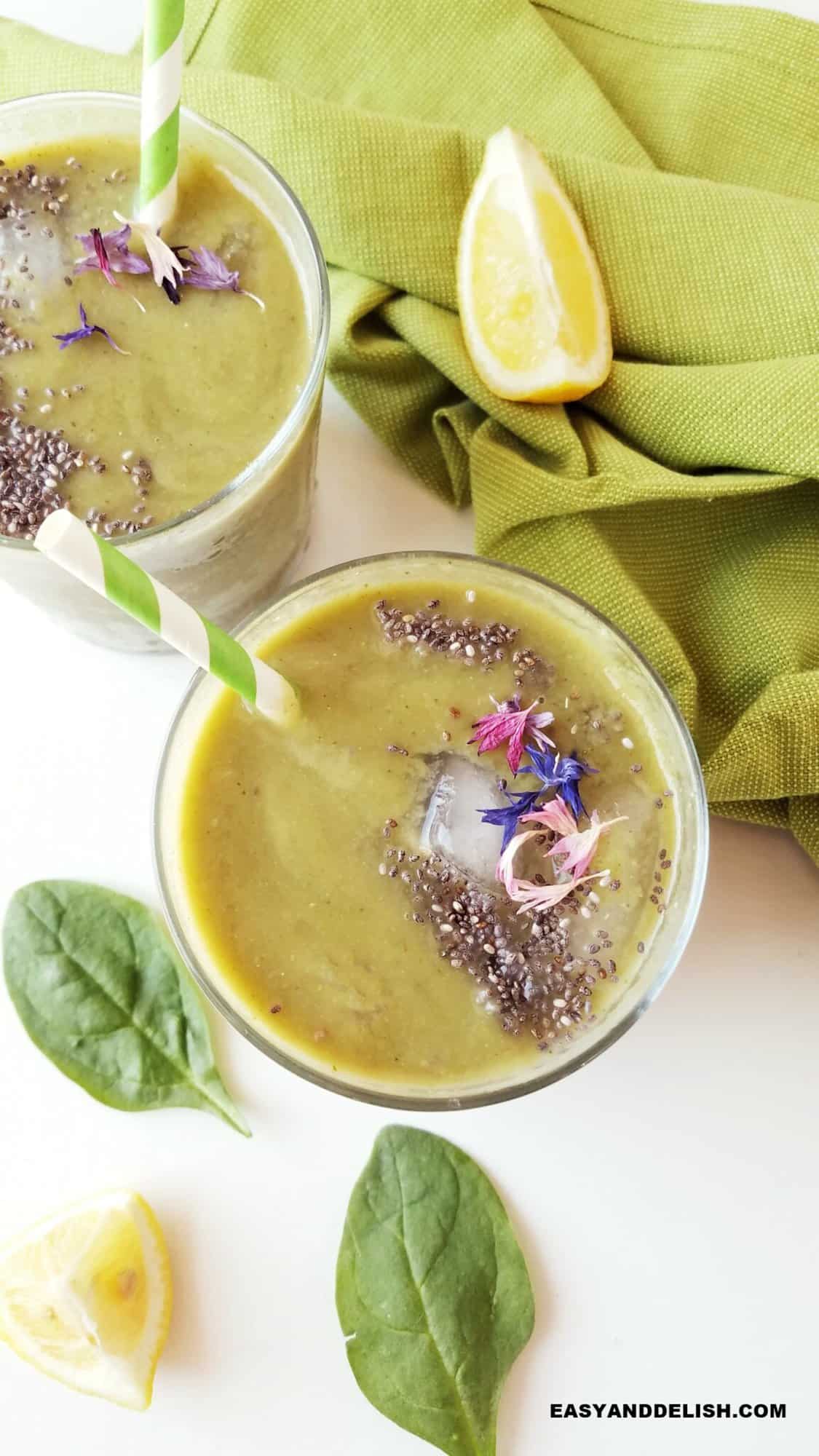 Reese Witherspoon Green Smoothie Easy and Delish