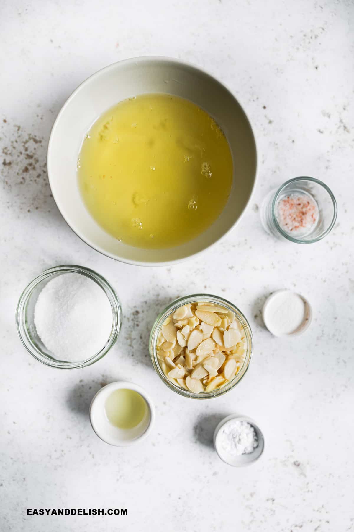 ingredients on a table