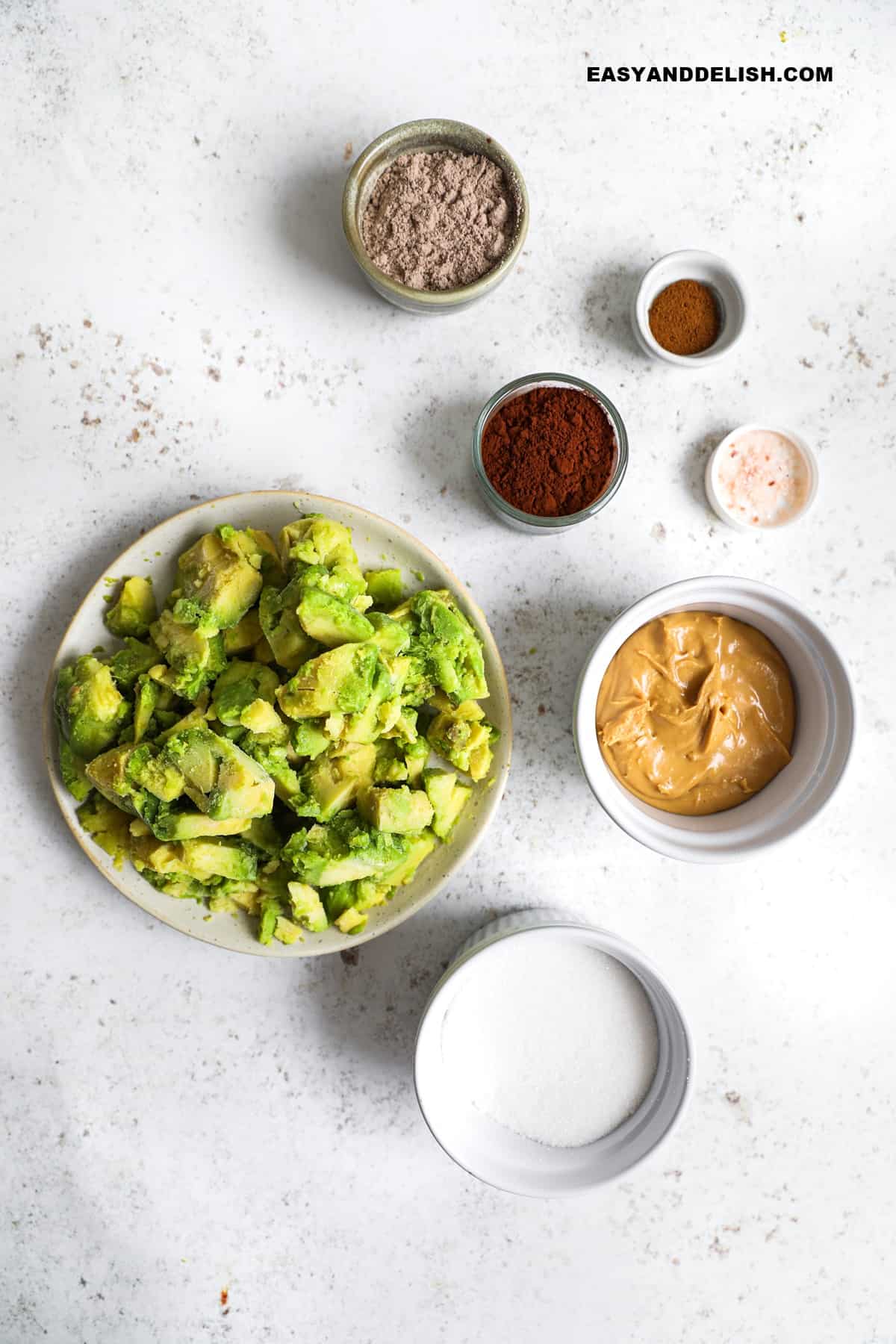 ingredients on a table