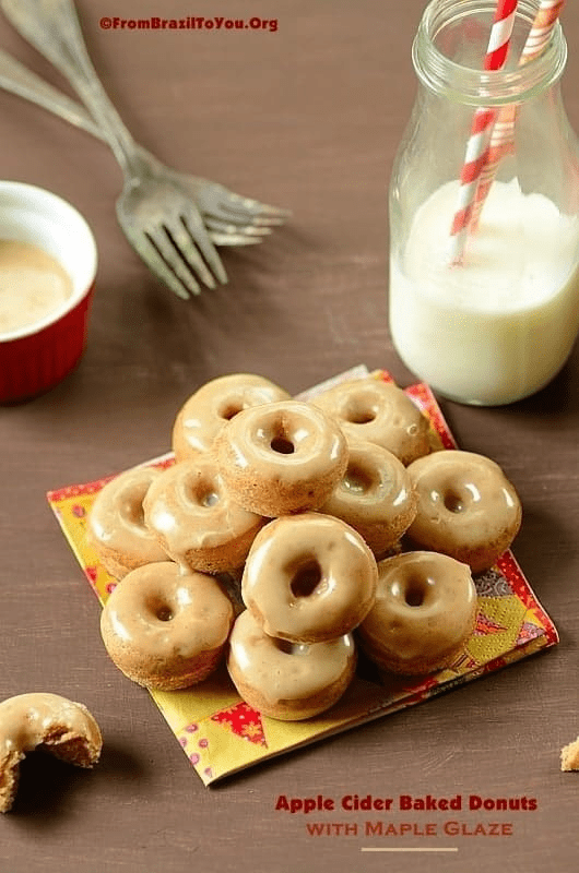 donuts on a napkin