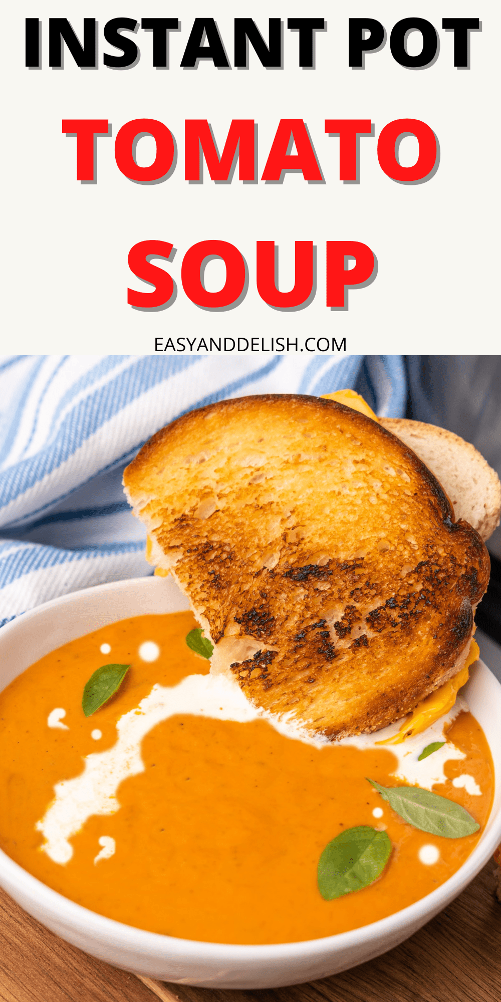Instant Pot Tomato Soup (Keto) Easy and Delish